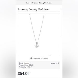 Brosway italia bounty men’s necklace stainless steal
